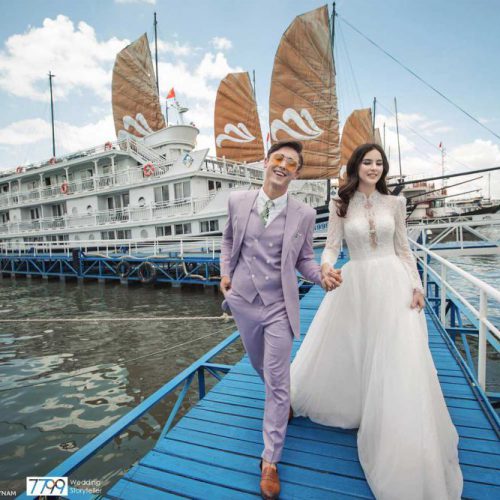 Anh Cuoi Tren Du Thuyen